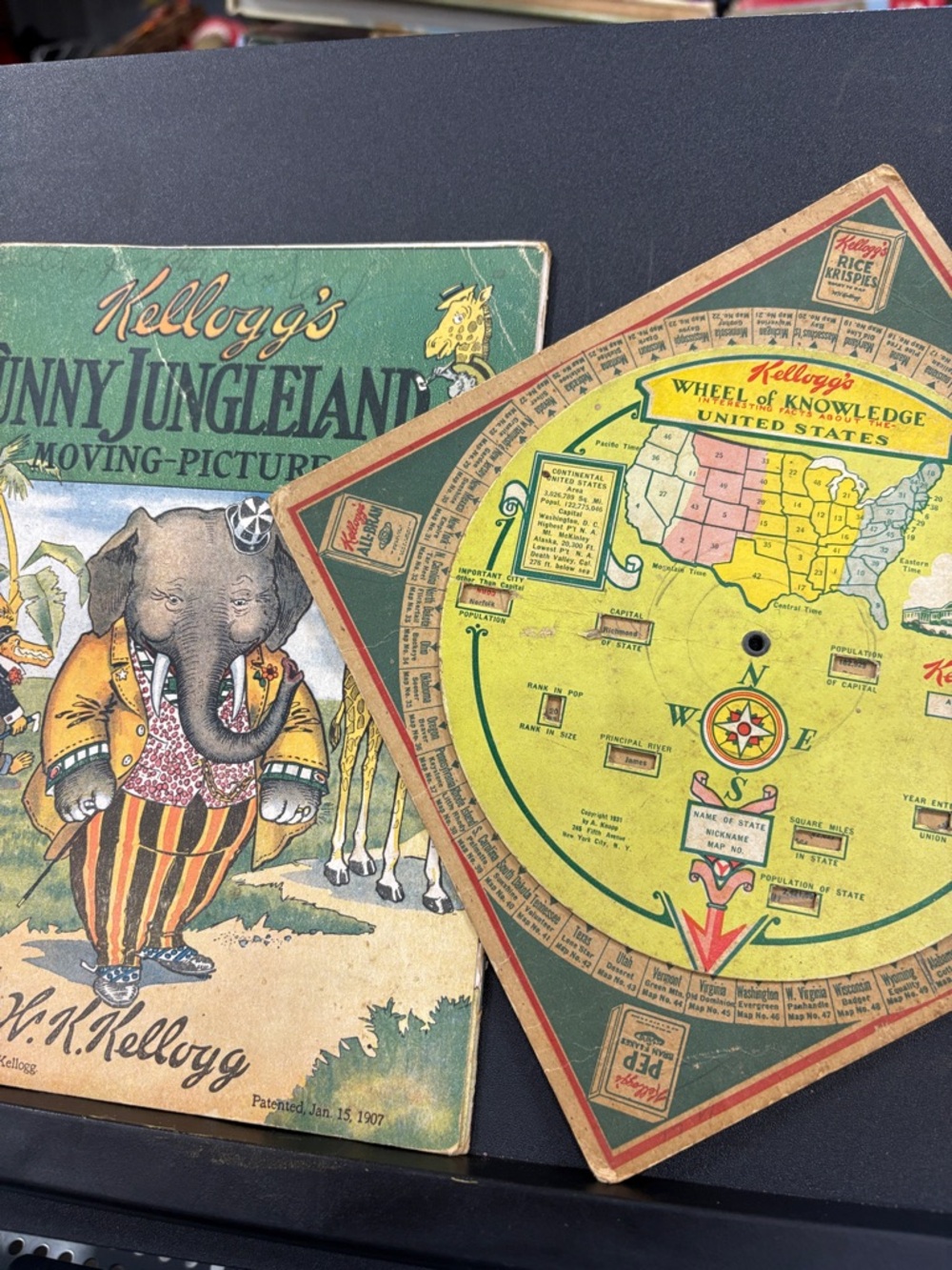 Kellogg”s Promotional Pieces from early 1900’s